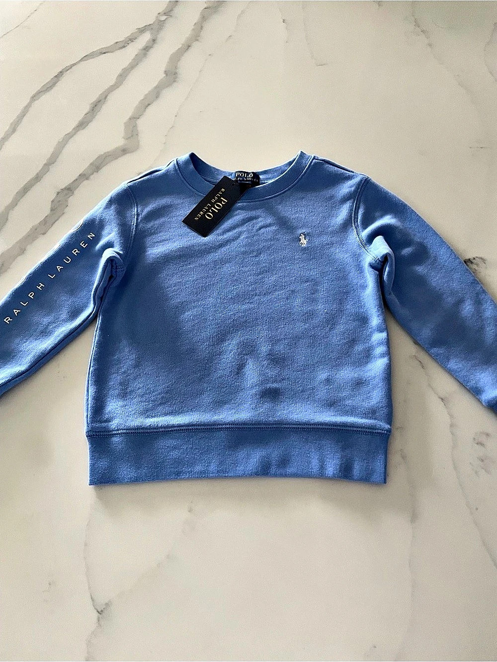 Polo Ralph Lauren Kids Fleece Sweatshirt Blue